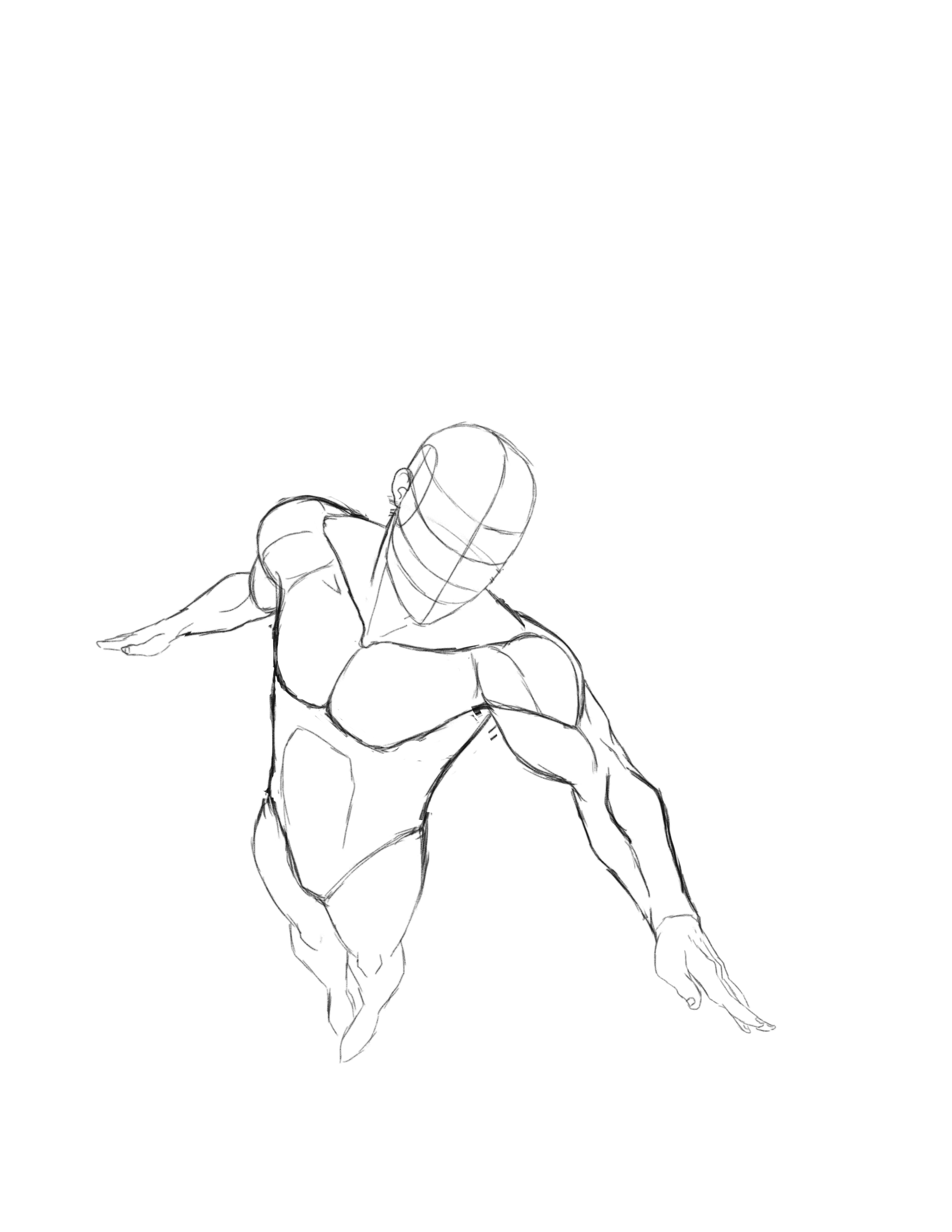 Male Superhero Template