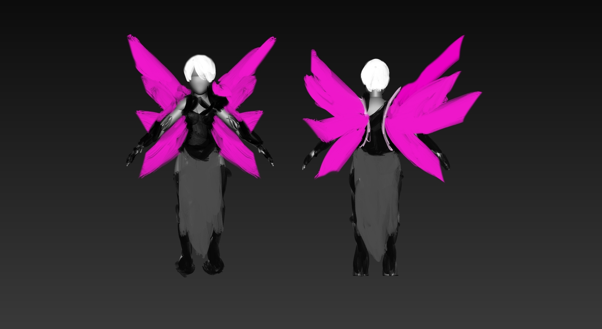 Final Artwar 2 3d Fallen Angel Dominique Burl Art War 3d Forums Cubebrush,Autumn Front Porch Decorating Ideas For Fall